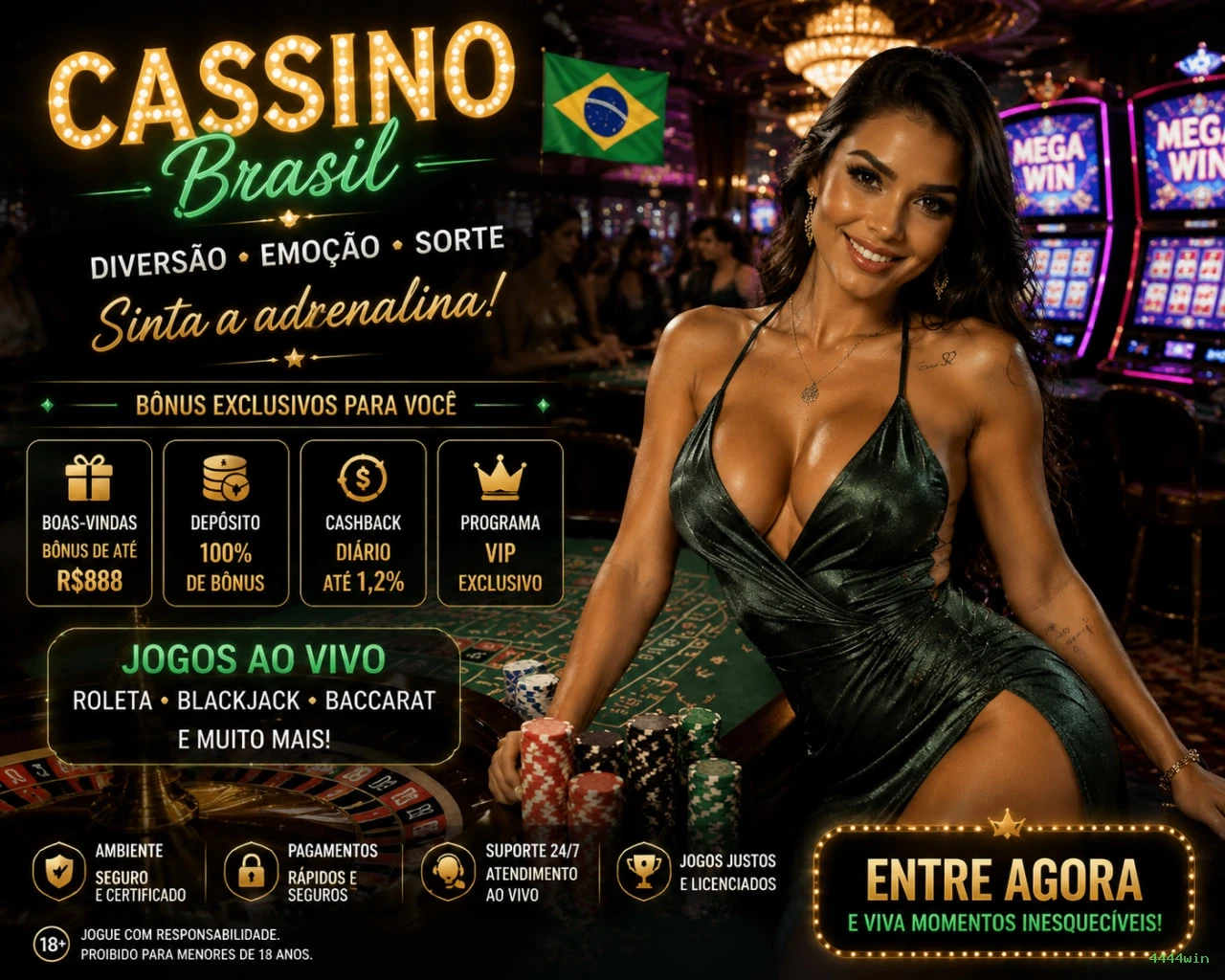 Apostas de Futebol 4444win